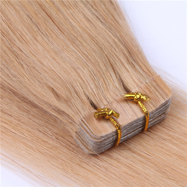 Wholesale double drawn high quality brazilian straight tape in extensions cost XS087